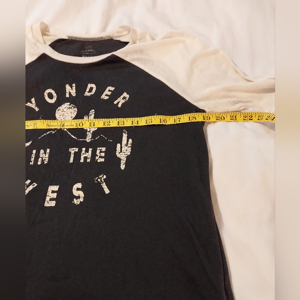 Billabong Country Western Raglan Sleeve Baseball Tee - Picture 5 of 7